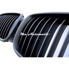 2 x Grilles de Calandre BMW E39 - Noir Mat
