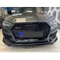 Rajout de pare choc avant noir brillant adaptable sur Audi RS3 8V Facelift (2017-2020)