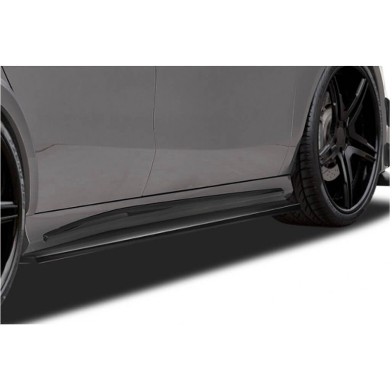 2x Rajouts de bas de caisses Mercedes CLA C117 (13-18)