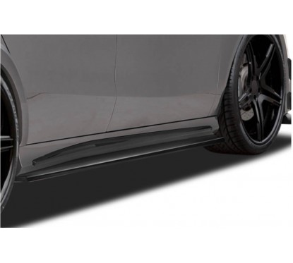 2x Rajouts de bas de caisses Mercedes CLA C117 (13-18)