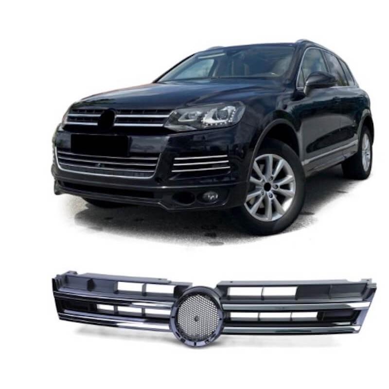 Grille de calandre adaptable sur Volkswagen Touareg 2 7P (10-14)