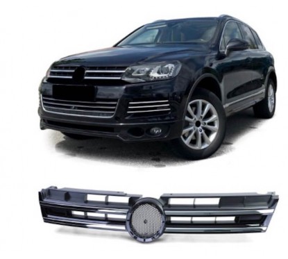 Grille de calandre adaptable sur Volkswagen Touareg 2 7P (10-14)