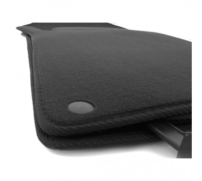 Set de 4x tapis velours noir Mercedes C W203 (02-07)