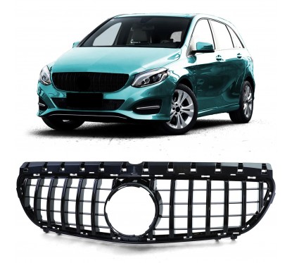 Calandre Mercedes Classe B W246 Noir brillant Panamericana (14-18)