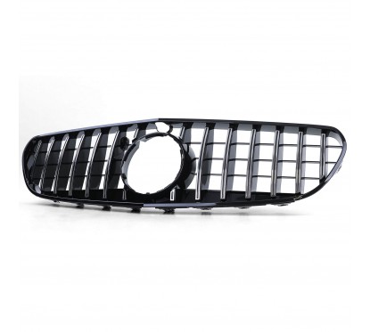 Calandre Panamericana AMG Mercedes classe S Coupe Cabrio C217 A217 Noir et chrome (18-22)