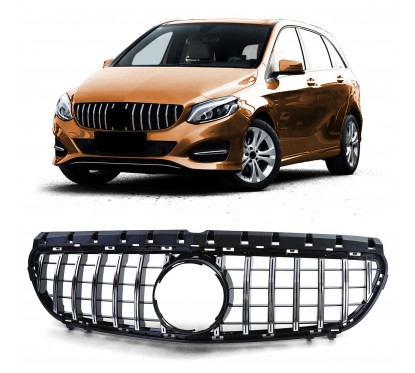 Calandre Mercedes Classe B W246 Noir et chrome Panamericana (14-18)