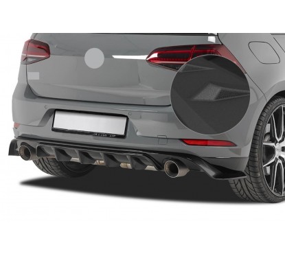 Diffuseur arrière adaptable sur Vw Golf 7.5 VII Facelift (17-19) TCR Look (1+1)