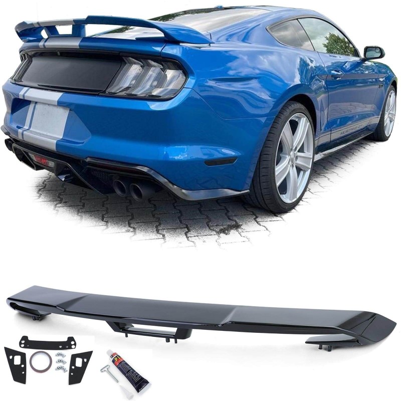 Becquet Ford Mustang Look Performance 500 Noir Brillant (14-20) v2