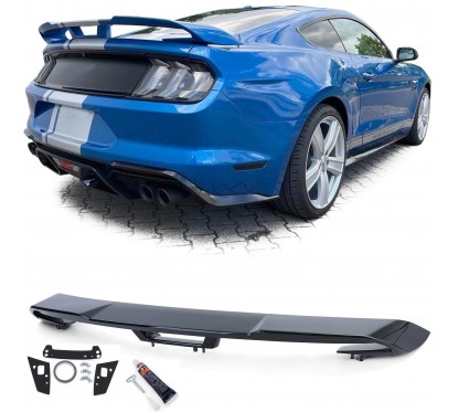 Becquet Ford Mustang coupe Look Performance 500 Noir Brillant (14-20) v2