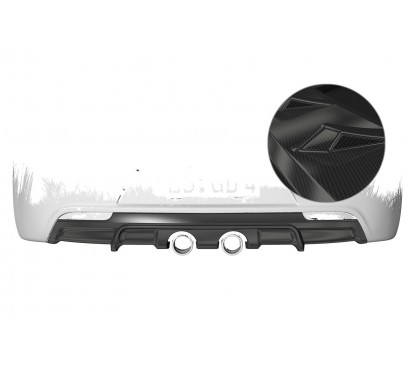 Diffuseur arrière Vw Golf 6 R (09-12)