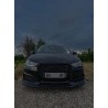 Rajout de pare-choc avant noir brillant adaptable sur Audi A1 15-18