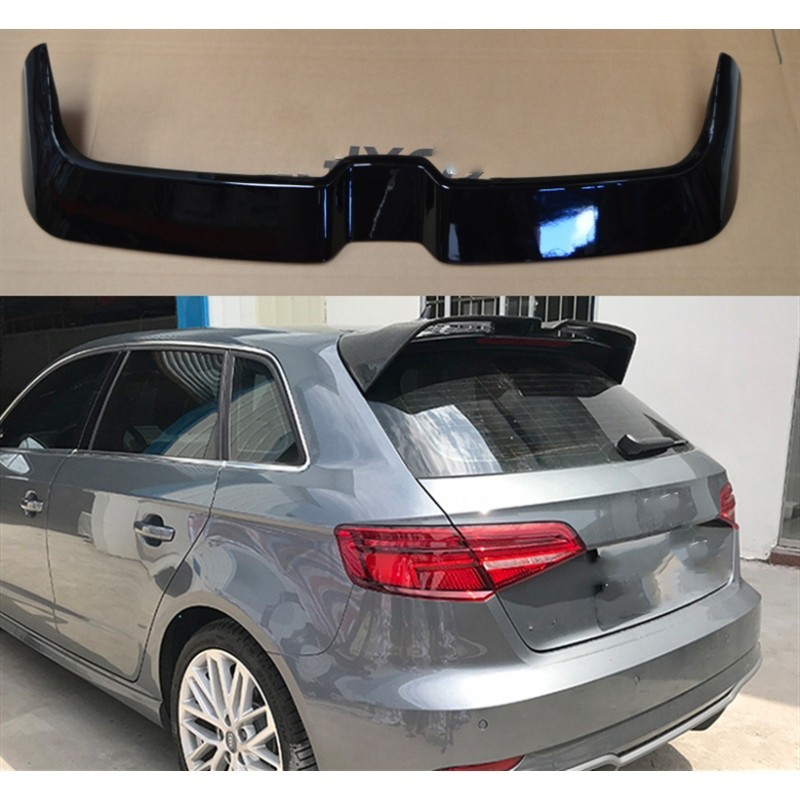 Becquet Noir Brillant Audi A3 8V Sportback (12-20)