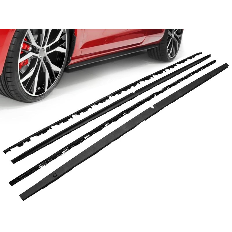 2x Bas de caisses look R Line Vw Golf VII 7 (12-19)