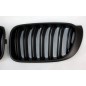 2x Grilles de Calandre BMW X3 F25 Facelift / X4 - M Performance Noir Mat 14+