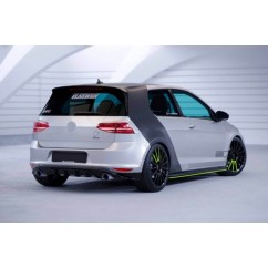 Diffuseur arrière adaptable sur Vw Golf 7 VII (12-16) TCR Look (1+1)