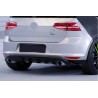 Diffuseur arrière adaptable sur Vw Golf 7 VII (12-16) TCR Look (1+1)