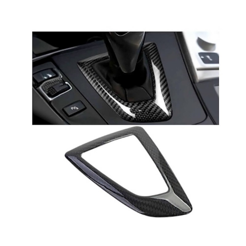 Insert Console levier de vitesse carbone adaptable sur BMW serie 2 F22 F23 (13-21)