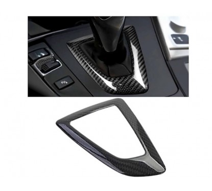 Insert Console levier de vitesse carbone adaptable sur BMW serie 2 F22 F23 (13-21)