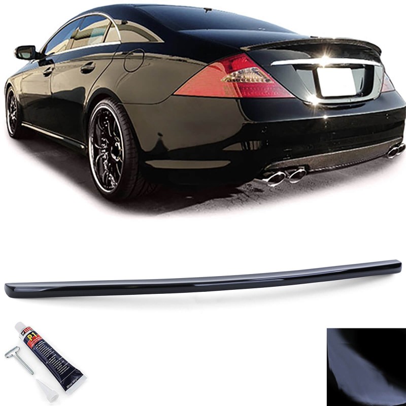 Becquet noir brillant Mercedes Classe CLS C219 (04-10)