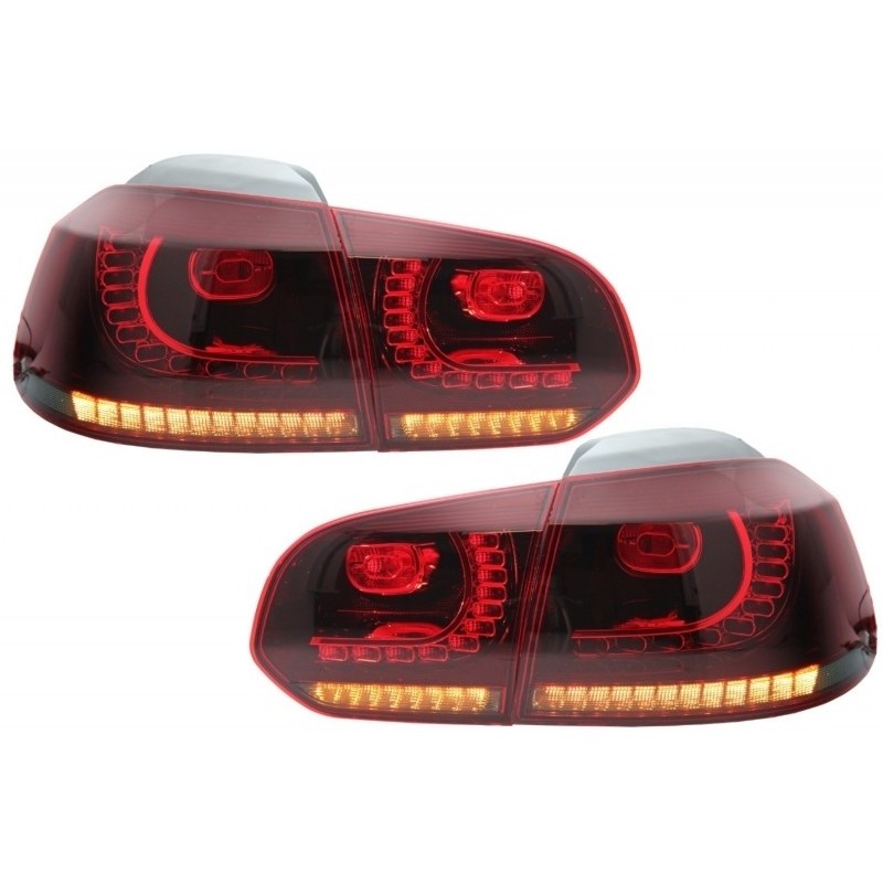 2x Feux à LED Golf 6 VI GTI R Line fumés (08-12)