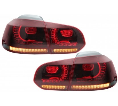 2x Feux a LED Golf VI GTI R Line fumee