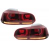 2x Feux a LED Golf VI GTI R Line fumee