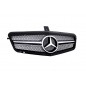 Calandre Mercedes Classe E W212 Amg (09-13) noir brillant/chrome