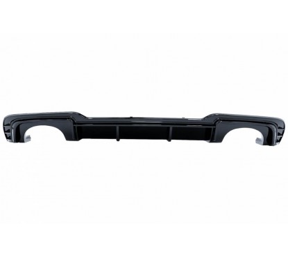 Diffuseur arrière Audi A3 8V Coupé / Sportback Facelift (avec Pack S-Line) Noir brillant (16-19) Look RS3