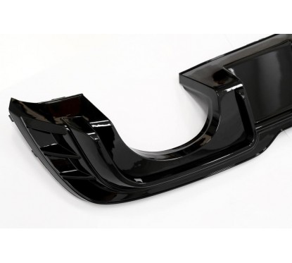 Diffuseur arrière Audi A3 8V Coupé / Sportback Facelift (avec Pack S-Line) Noir brillant (16-19) Look RS3