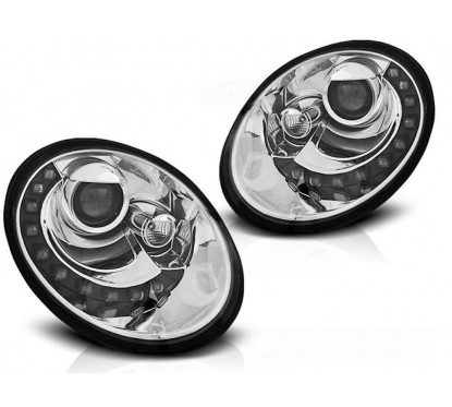 2x Phares avant adaptables sur Volkswagen New Beetle de 2006 à 2012