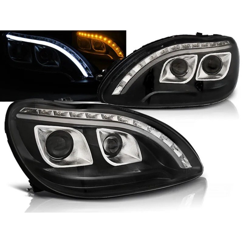 2x Phares avant Mercedes Classe S W220 (98-05)