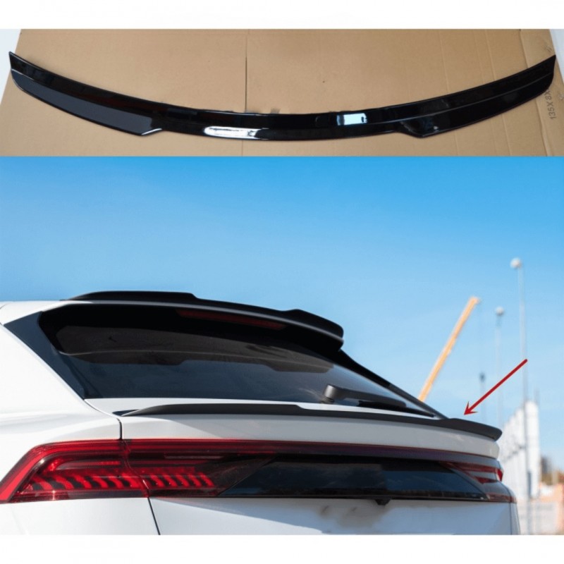 Becquet noir brillant Audi Q8 (18+)