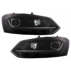 2x Phares FULL LED Volkswagen Polo MK5 6R 6C clignotants dynamiques de 2010 à 2017