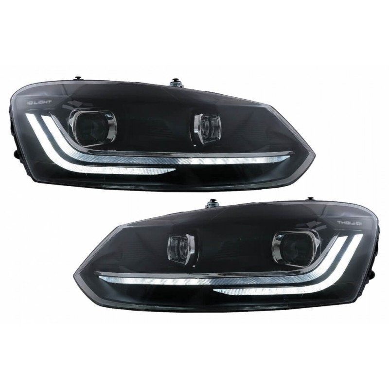 2x Phares LED Volkswagen Polo MK5 6R 6C clignotants dynamiques (10-17)