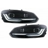 2x Phares FULL LED adaptables sur Volkswagen Polo MK5 6R 6C clignotants dynamiques (10-17)