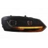 2x Phares FULL LED Volkswagen Polo MK5 6R 6C clignotants dynamiques de 2010 à 2017