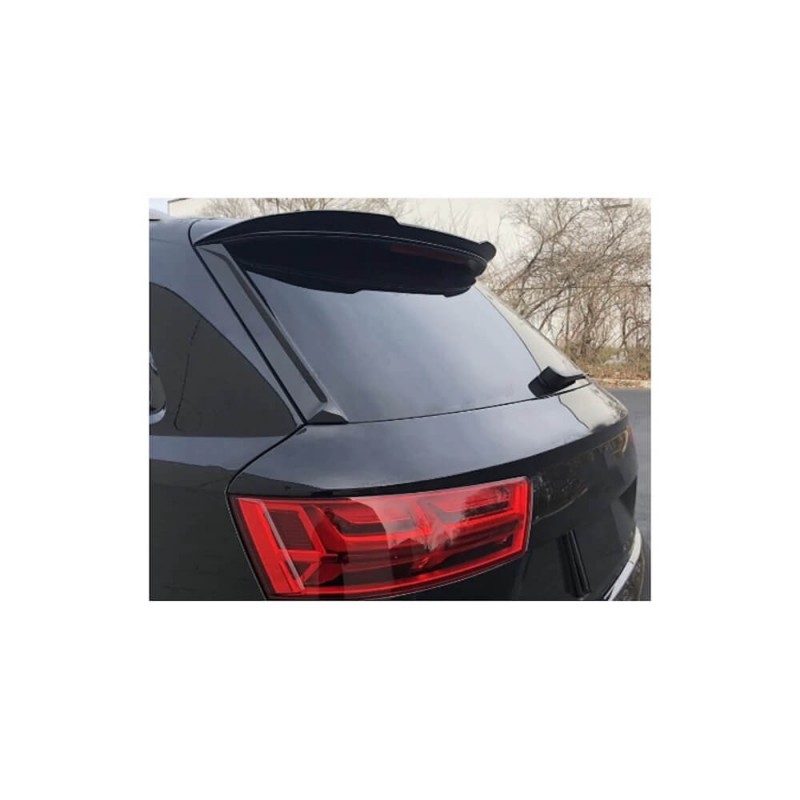 Becquet noir brillant adaptable sur Audi Q7 (15-19)