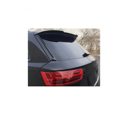 Becquet noir brillant adaptable sur Audi Q7 (15-19)