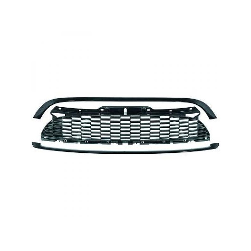 Grille de calandre noir Mini Cooper S (06-15) Look JCW
