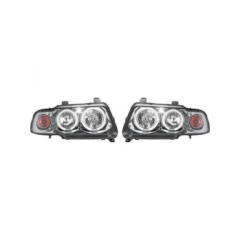 2x Phares Angel Eyes adaptables sur Audi A4 (94-98)
