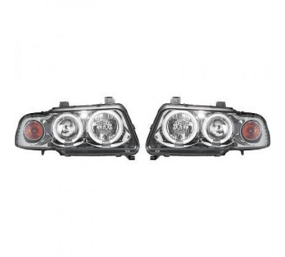 2x Phares Angel Eyes adaptables sur Audi A4 (94-98)