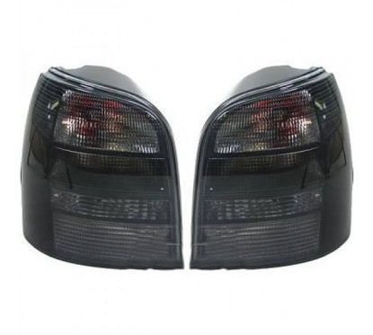2x Feux noir fumés adaptables sur Audi A4 (94-01)