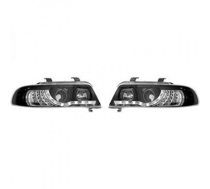 2x Phares noir adaptables sur Audi A4 (99-00)