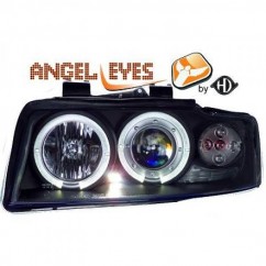 2x Phares Angel Eyes adaptables sur Audi A4 (00-04)