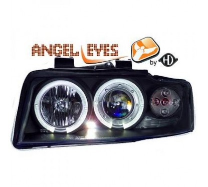 2x Phares Angel Eyes adaptables sur Audi A4 (00-04)