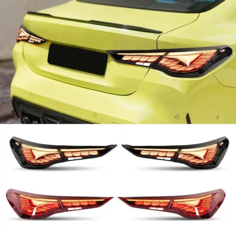 2x Feux arrières OLED adaptables sur BMW Série 4 G22, G23 et G26 (20+)