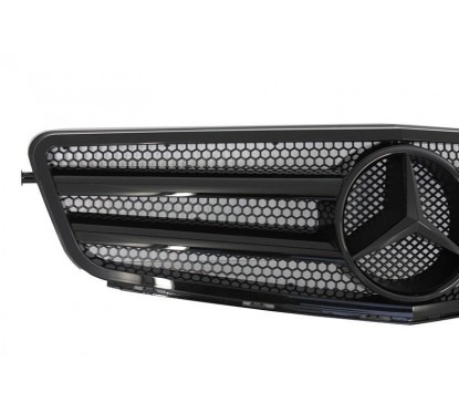 Calandre Mercedes Classe C Avantgarde Noir Brillant W204 (07-14)
