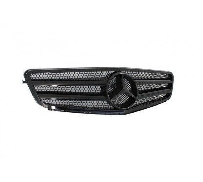 Calandre Mercedes Classe C Avantgarde Noir Brillant W204