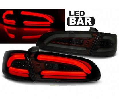 2x Feux arrières LED Seat Ibiza (02-08) fumés