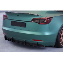 Rajout de diffuseur arrière adaptable sur Tesla Model 3 17+